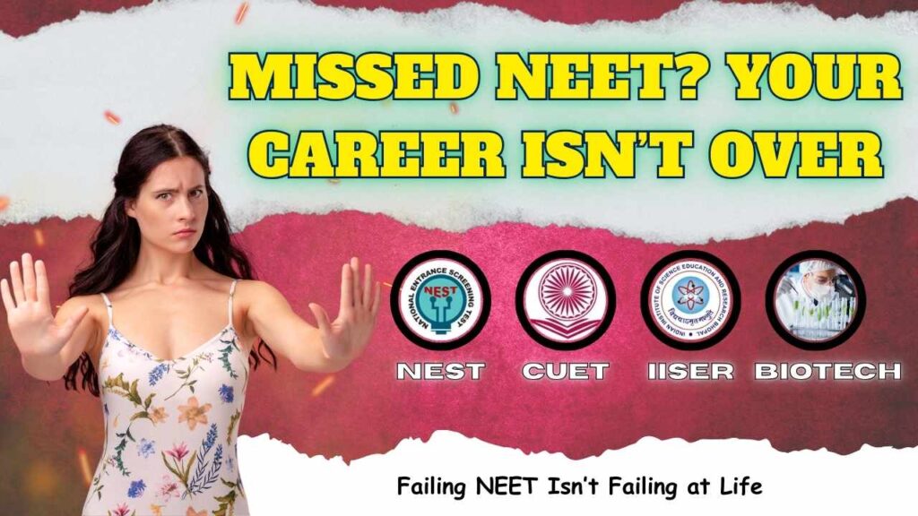 NEET alternative for PCB students after 12th including B.Tech Biotechnology, BDS, AYUSH, and Veterinary careers NEET & Non-NEET Paths