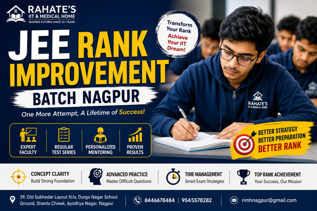 JEE rank improvement batch Nagpur
