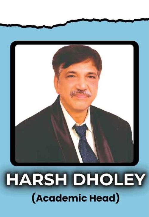 Harshvardhan Dholey, Academic Head featured in Rahate’s IIT & Medical Home Gallery
