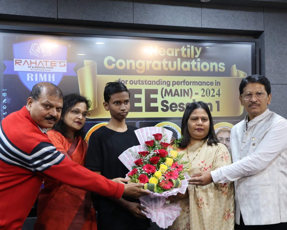 About Rahate's IIT & Medical Home – Proven track record of student achievements in JEE and NEET