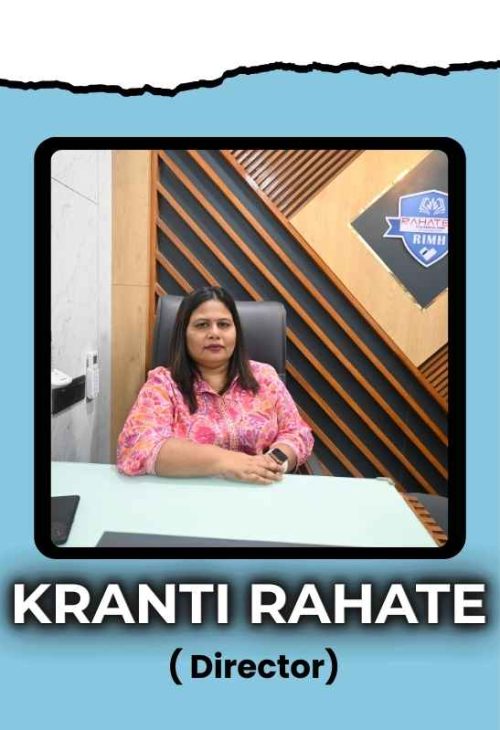 Kranti Rahate, Director featured in Rahate’s IIT & Medical Home Gallery